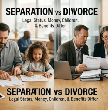 Separation vs Divorce: How Legal Status, Money, Children, and Benefits Differ Separation vs Divorce
